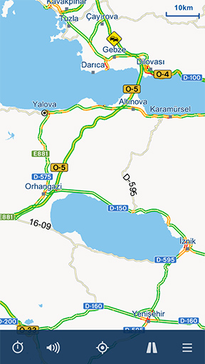 TRAFFIC INFORMATION IN MARMARA REGION